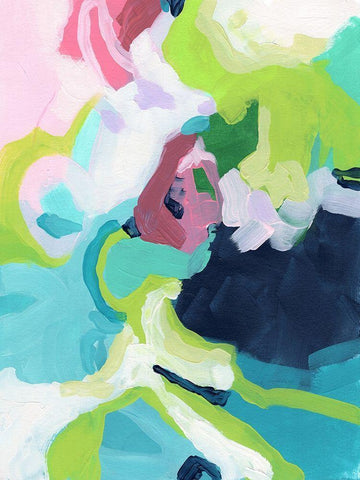 Storm Circle II Black Ornate Wood Framed Art Print with Double Matting by Vess, June Erica