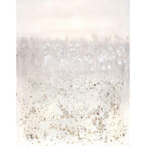 Mineral Cascade Gold Ornate Wood Framed Art Print with Double Matting by Lam, Vanna