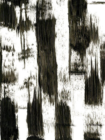 Dynamic Bamboo I Black Ornate Wood Framed Art Print with Double Matting by Harper, Ethan