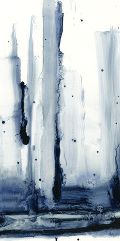 Arctic Forest I Black Ornate Wood Framed Art Print with Double Matting by Harper, Ethan