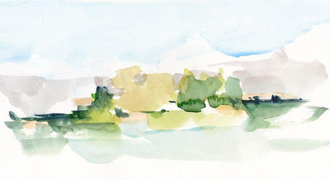 Tangerine Sunset I Black Ornate Wood Framed Art Print with Double Matting by Harper, Ethan