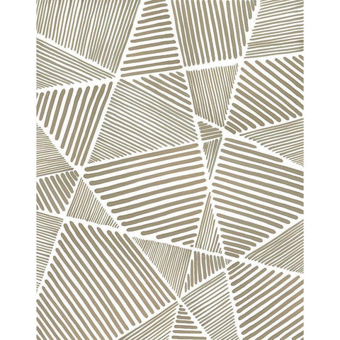 Crossbar I Gold Ornate Wood Framed Art Print with Double Matting by Lam, Vanna