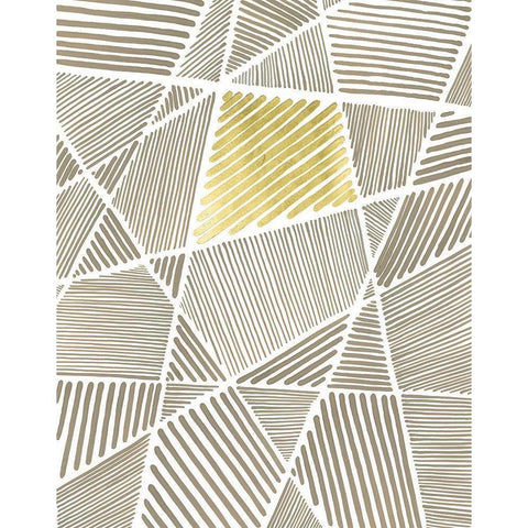 Crossbar II Black Modern Wood Framed Art Print by Lam, Vanna