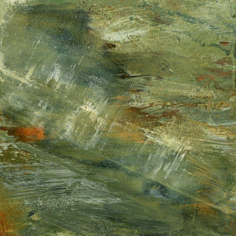 Encaustic Tile in Multi III White Modern Wood Framed Art Print by Gordon, Sharon