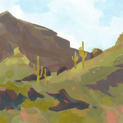 Cougar Country I Black Modern Wood Framed Art Print with Double Matting by Green, Jacob