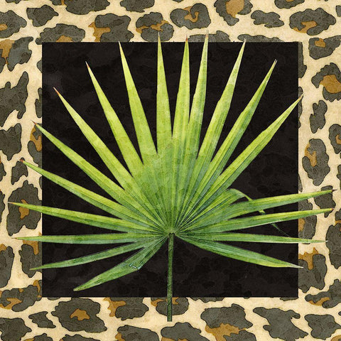 Tropic Collection I Gold Ornate Wood Framed Art Print with Double Matting by Saunders, Alonzo