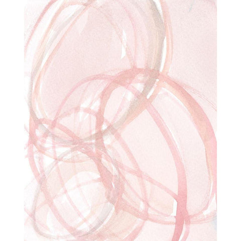 The Garden Bubbles I Black Modern Wood Framed Art Print with Double Matting by Dixon, Samuel