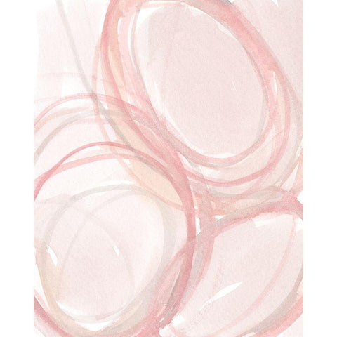 The Garden Bubbles II Black Modern Wood Framed Art Print with Double Matting by Dixon, Samuel