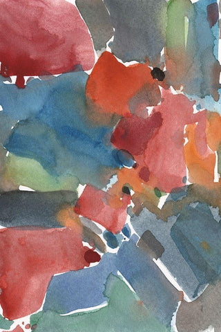 The Site Plan II White Modern Wood Framed Art Print with Double Matting by Dixon, Samuel