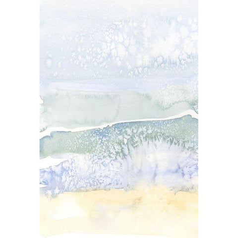 Salty Seaside I Black Modern Wood Framed Art Print by Caroline, Emma