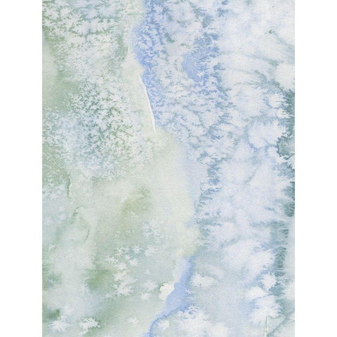 Sea Salt Reverie I White Modern Wood Framed Art Print by Caroline, Emma