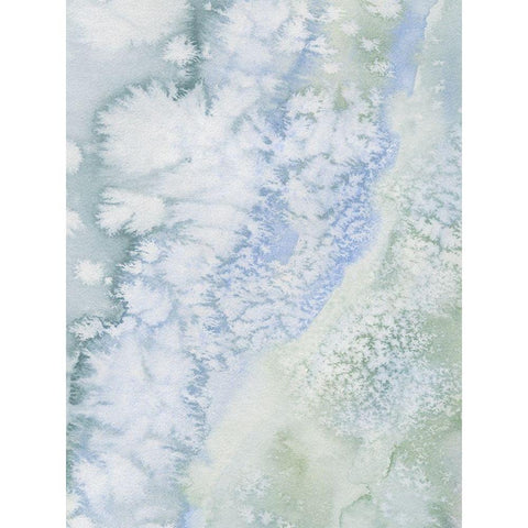 Sea Salt Reverie IV White Modern Wood Framed Art Print by Caroline, Emma