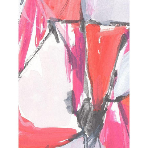 Night Style IV Black Modern Wood Framed Art Print with Double Matting by Warren, Annie