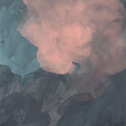 Sunset Aura III White Modern Wood Framed Art Print by Green, Jacob