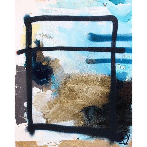 There Is No Box I Black Modern Wood Framed Art Print with Double Matting by Youngstrom, Kent
