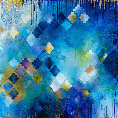 Comely + Courtly II Black Modern Wood Framed Art Print by Robinson, Heather