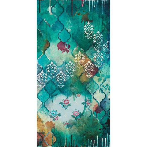 Antique Ogees II White Modern Wood Framed Art Print by Robinson, Heather