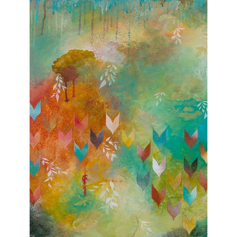 Fervently I Black Modern Wood Framed Art Print with Double Matting by Robinson, Heather