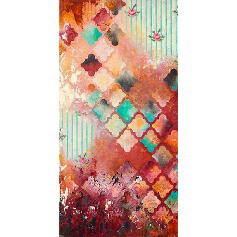 Sentimental I Black Modern Wood Framed Art Print by Robinson, Heather