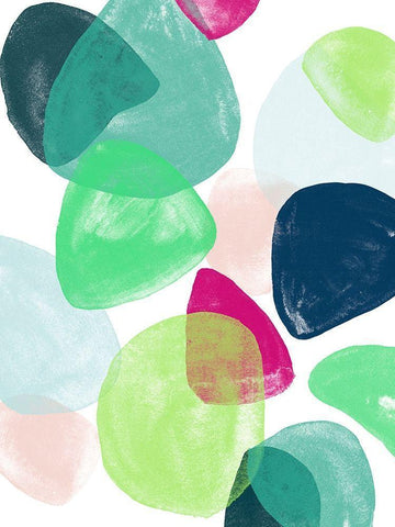 Paper Chase II White Modern Wood Framed Art Print with Double Matting by Vess, June Erica