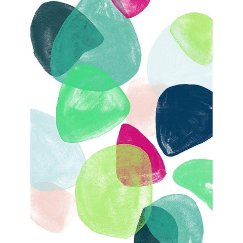 Paper Chase II Black Modern Wood Framed Art Print with Double Matting by Vess, June Erica