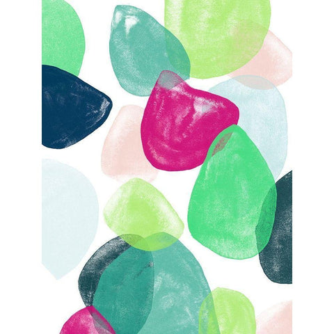 Paper Chase III Black Modern Wood Framed Art Print with Double Matting by Vess, June Erica