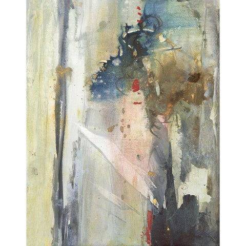 Vision II Black Modern Wood Framed Art Print by Combs, Joyce