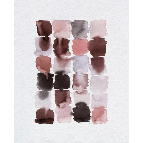 Trickle II Black Modern Wood Framed Art Print by Popp, Grace