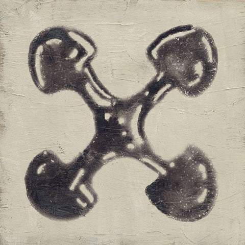 The Seven Principles III White Modern Wood Framed Art Print with Double Matting by Vess, June Erica