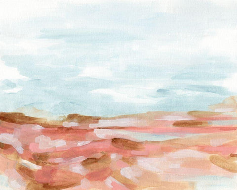 Sunset Shoals II Black Ornate Wood Framed Art Print with Double Matting by Vess, June Erica