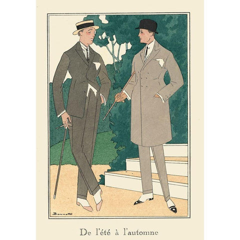 Mens Fashion III White Modern Wood Framed Art Print by DeNardo, Laura