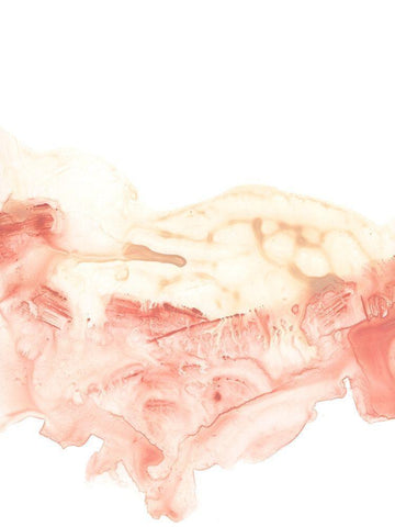 Sandstone Waveform I Black Ornate Wood Framed Art Print with Double Matting by Vess, June Erica