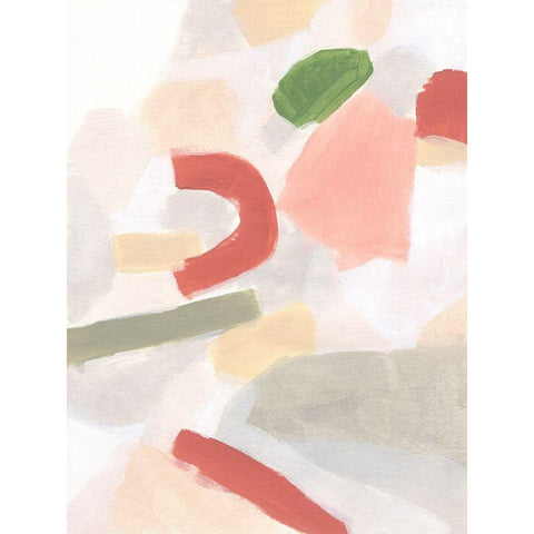 Interior Monologue I White Modern Wood Framed Art Print by Vess, June Erica