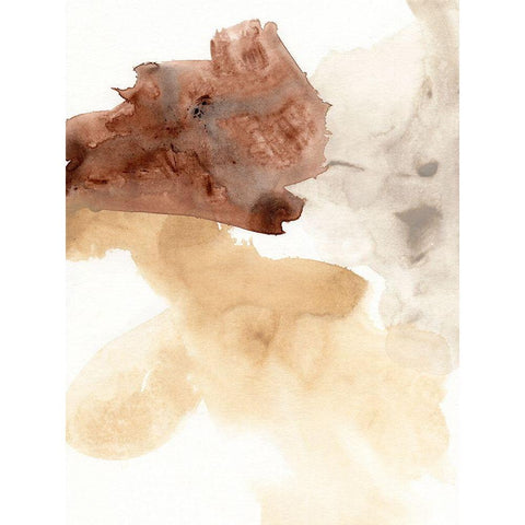 Tectonic Geyser II Gold Ornate Wood Framed Art Print with Double Matting by Vess, June Erica