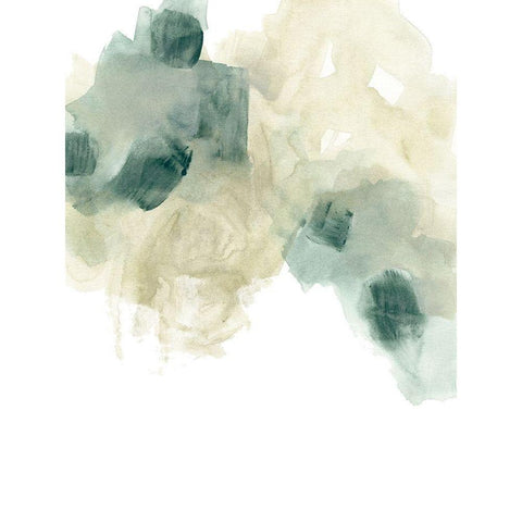 Fluid Dynamics II Black Modern Wood Framed Art Print with Double Matting by Vess, June Erica