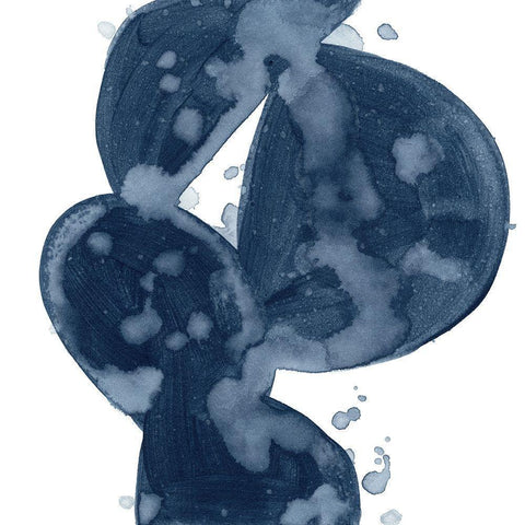 Orb Stack I Black Modern Wood Framed Art Print by Vess, June Erica