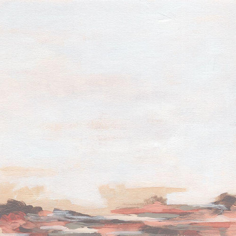 Rose Inlet I Black Modern Wood Framed Art Print by Vess, June Erica