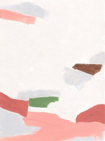 Mesa Drift II Black Ornate Wood Framed Art Print with Double Matting by Vess, June Erica