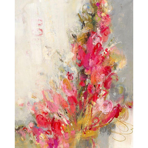 Flip Side Black Modern Wood Framed Art Print by Bothne, Janet