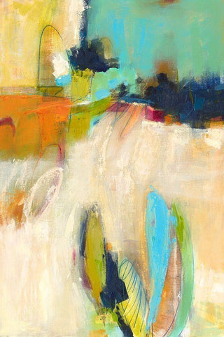 It All Adds Up Black Ornate Wood Framed Art Print with Double Matting by Bothne, Janet