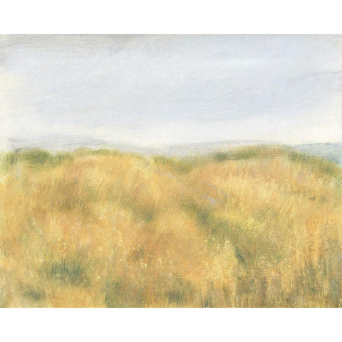 Wheat Fields II Black Modern Wood Framed Art Print by OToole, Tim