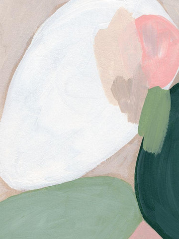 Orb Fresco III Black Ornate Wood Framed Art Print with Double Matting by Vess, June Erica