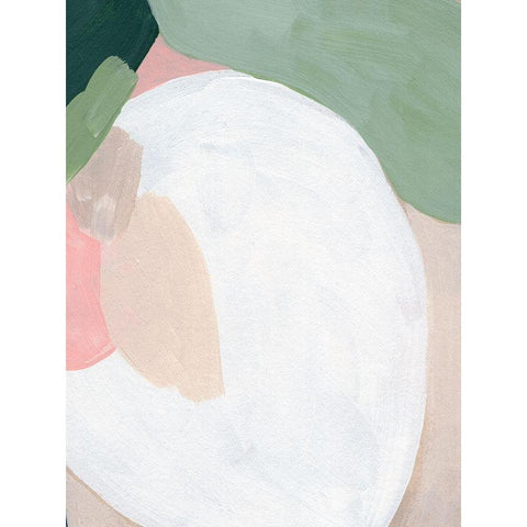 Orb Fresco IV Black Modern Wood Framed Art Print with Double Matting by Vess, June Erica