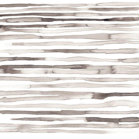 Subtle Signals I White Modern Wood Framed Art Print with Double Matting by Vess, June Erica