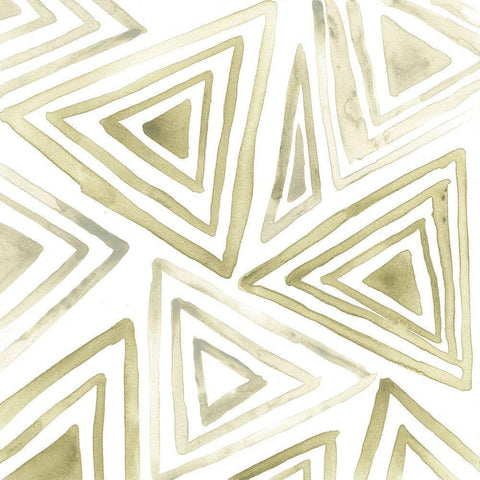 Subtle Signals II Gold Ornate Wood Framed Art Print with Double Matting by Vess, June Erica