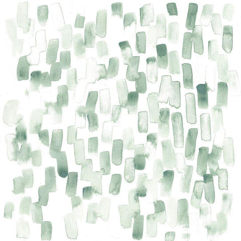 Subtle Signals IV White Modern Wood Framed Art Print with Double Matting by Vess, June Erica