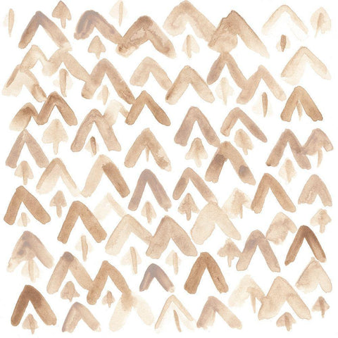 Subtle Signals VII White Modern Wood Framed Art Print by Vess, June Erica