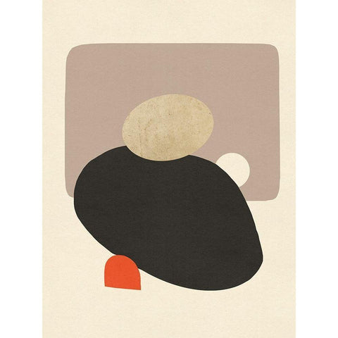 Megalith I White Modern Wood Framed Art Print by Green, Jacob