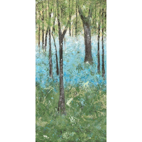 Deep Silence II Black Modern Wood Framed Art Print by Reynolds, Jade
