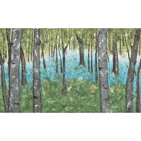 Deep Silence IV White Modern Wood Framed Art Print by Reynolds, Jade